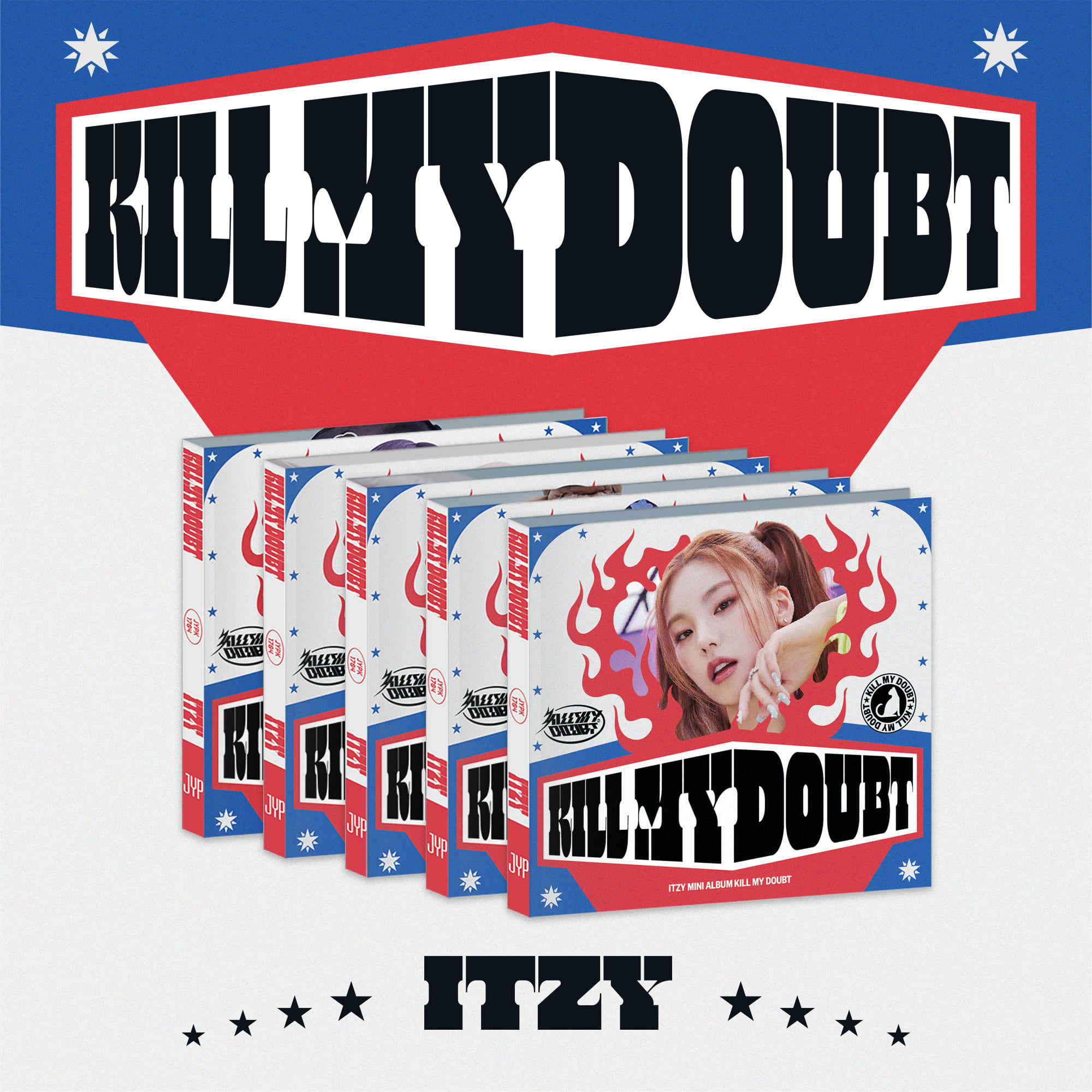 ITZY 7th Mini Album KILL MY DOUBT (DIGIPACK Version)
