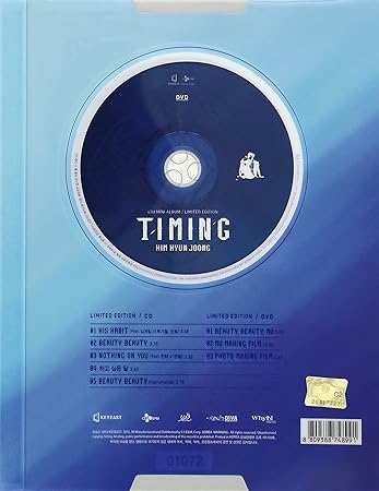 Kim Hyun Joong - 4th Mini Album Timing Limited Edition – album ( / / ) | HobiEgo