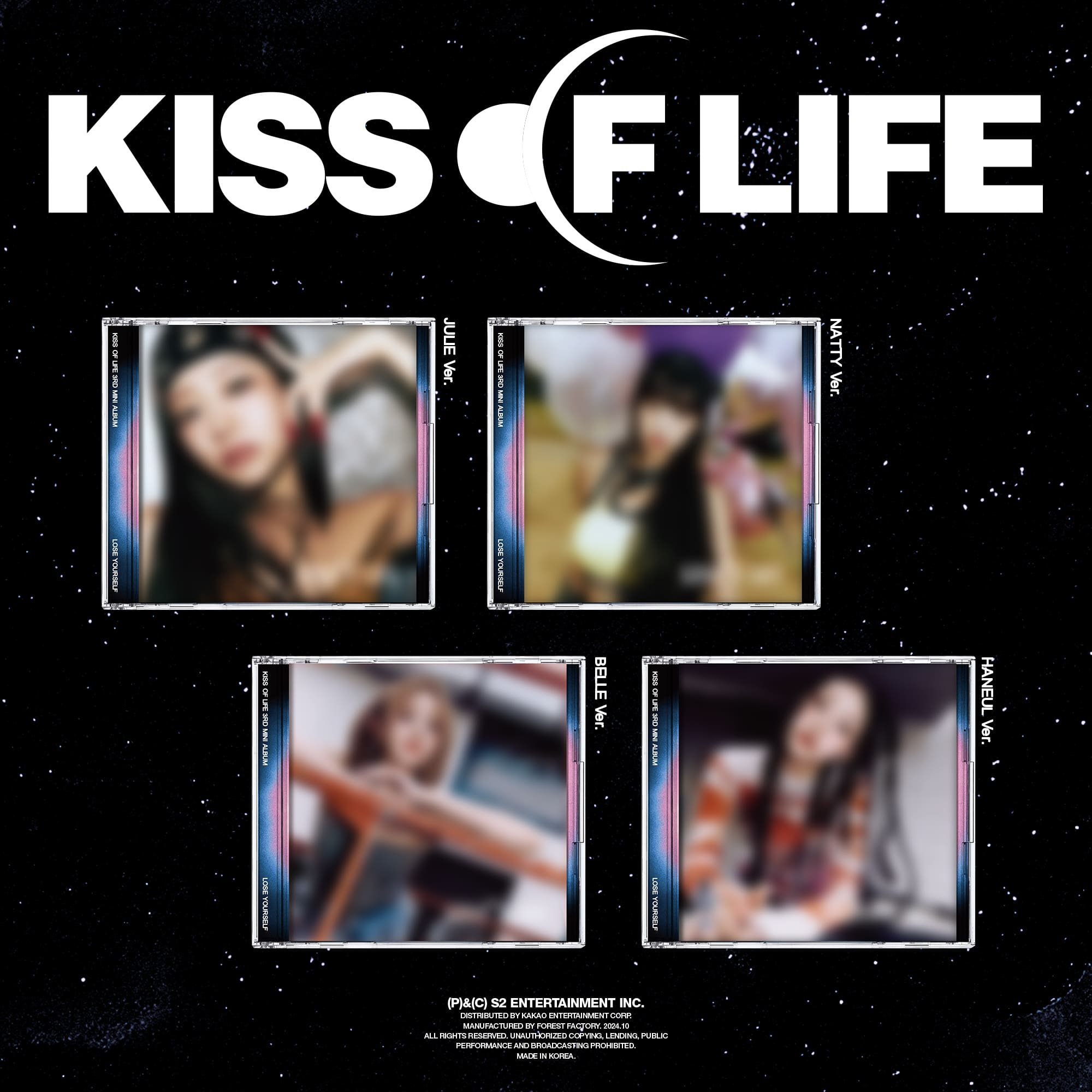 KISS OF LIFE 3rd Mini Album Lose Yourself (Jewel Version) – album (Julie Han / / ) | HobiEgo