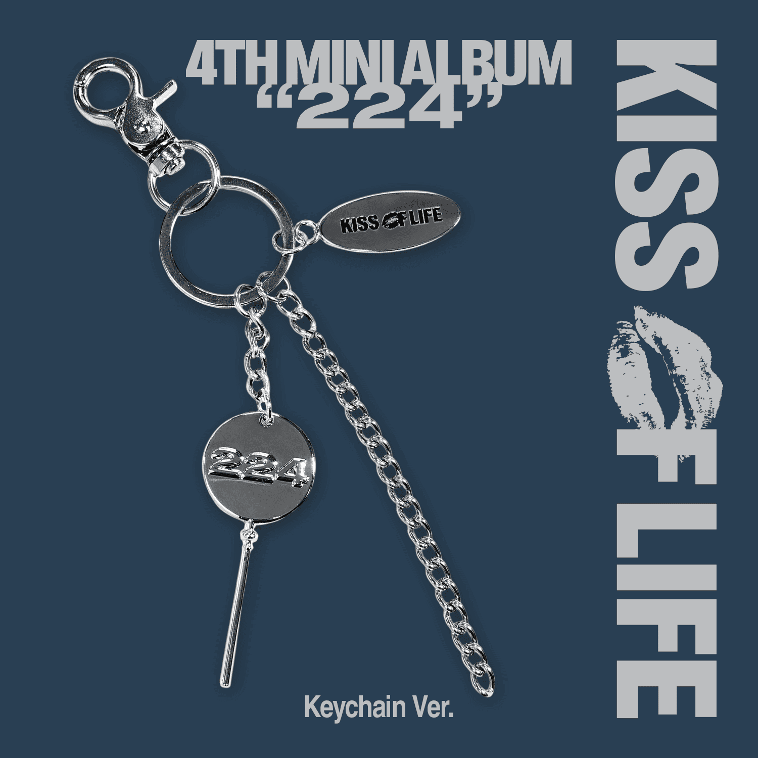 KISS OF LIFE 4th Mini Album 224 (Keychain Version) – album ( / / ) | HobiEgo