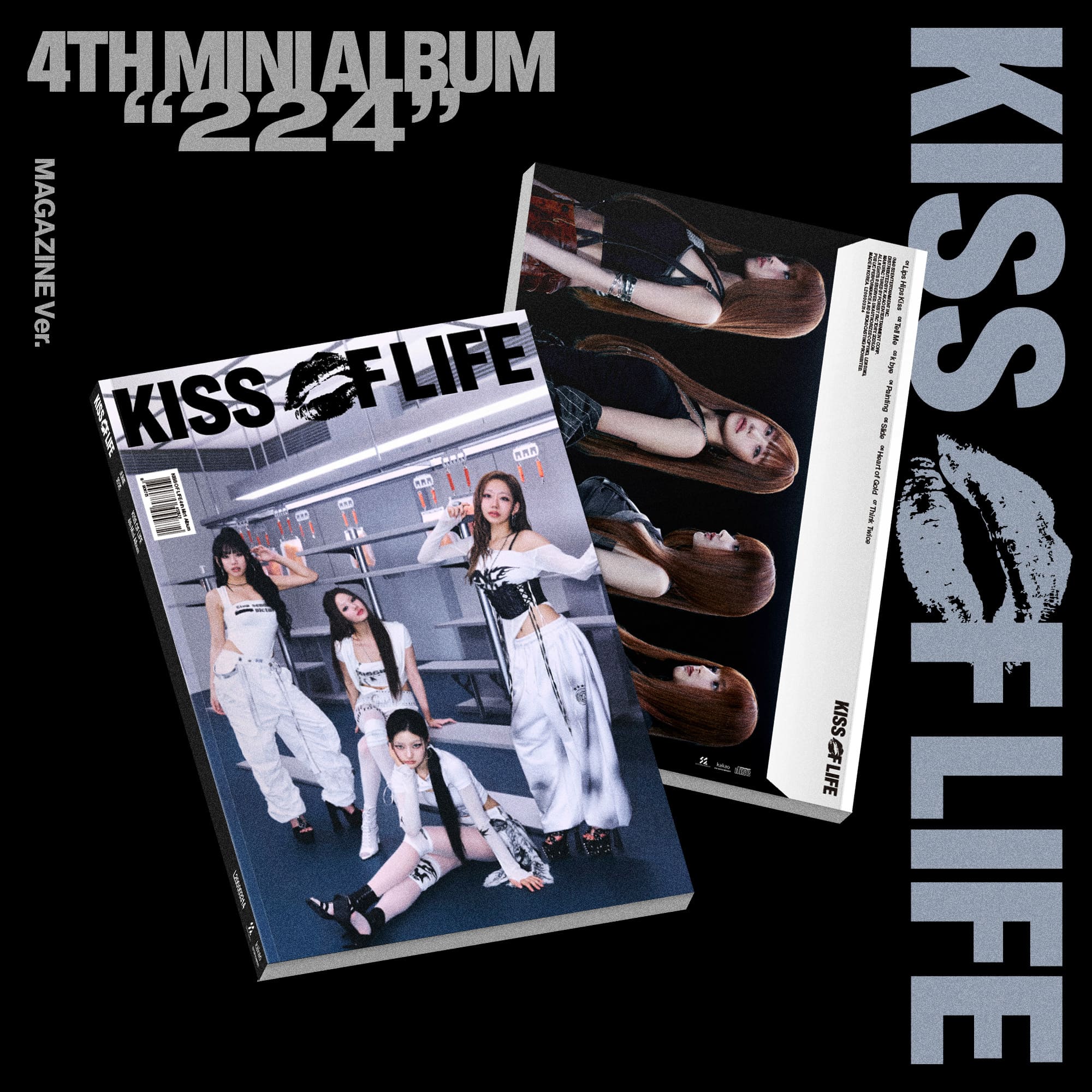 KISS OF LIFE 4th Mini Album 224 (Magazine Version) – album ( / / ) | HobiEgo