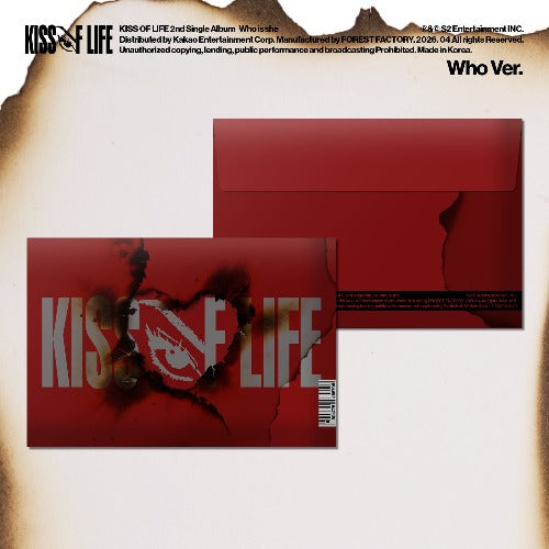 KISS OF LIFE 2nd Single Album Who is she Who Version