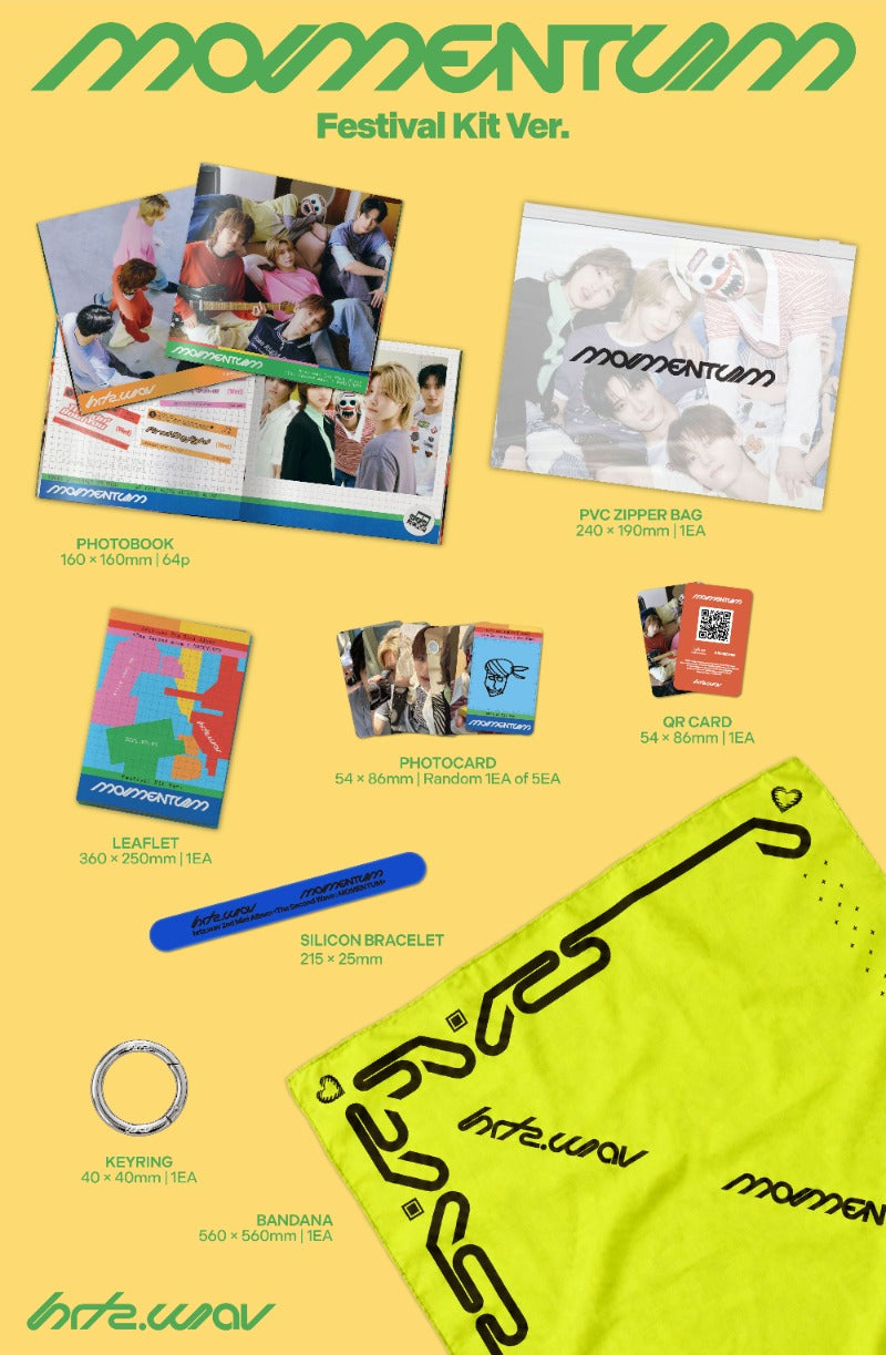 hrtz.wav 2nd Mini Album The Second Wave : MOMENTUM (Festival Kit Version)