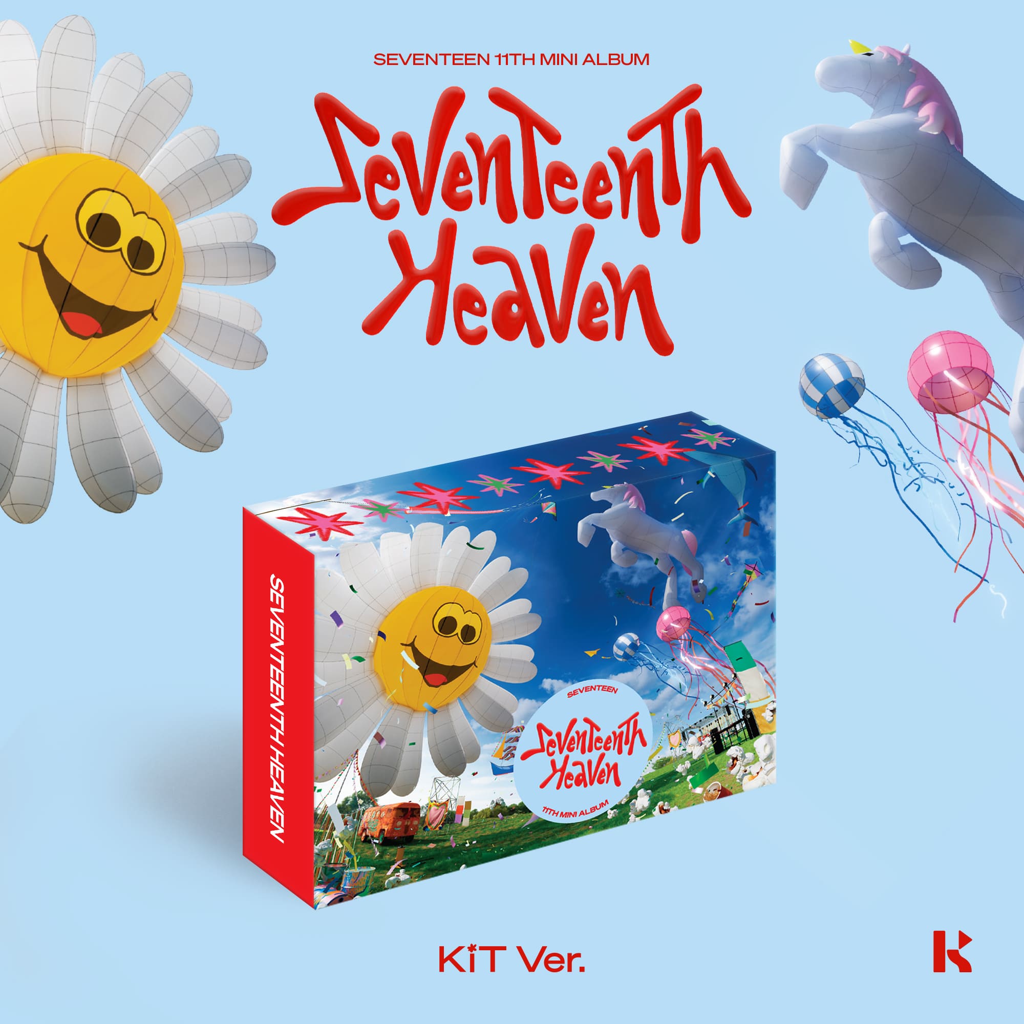 SEVENTEEN 11th Mini Album SEVENTEENTH HEAVEN (KIT Version)