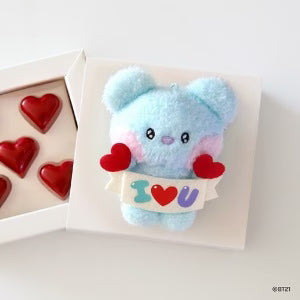 BT21 ILOVEU Minini Plush Keyring