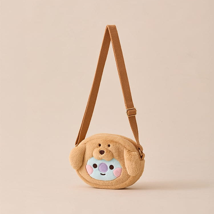 BT21 BABY Fluffy Face Doll Crossbody Bag