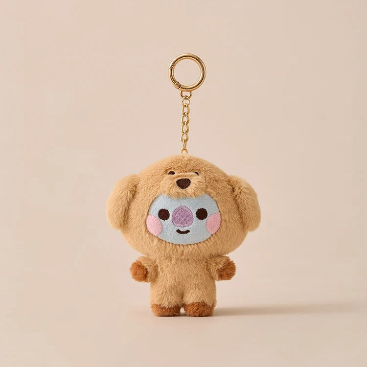 BT21 Baby Fluffy Plush Keyring