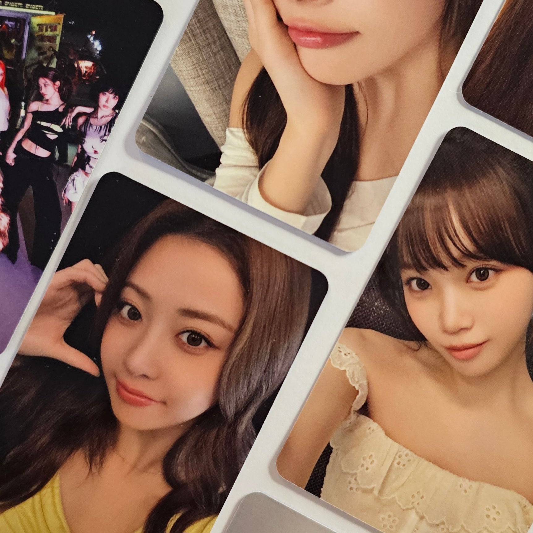 LE SSERAFIM 1st Single Album SPAGHETTI APPLE MUSIC Compact Version Photocards – photocard (Kim Chaewon / / ) | HobiEgo