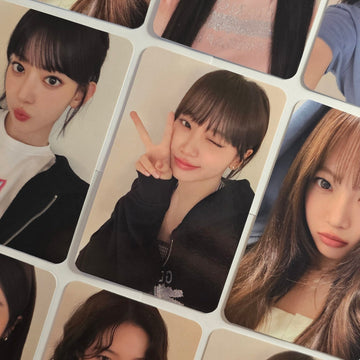 LE SSERAFIM 1st Single Album SPAGHETTI Sound Wave Photocards – photocard (Kim Chaewon / / ) | HobiEgo