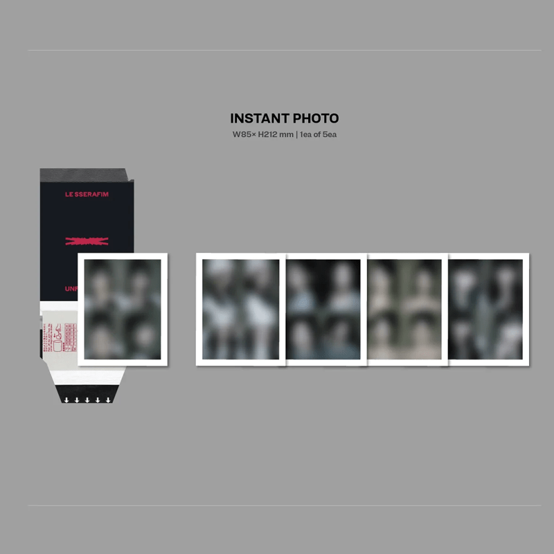 LE SSERAFIM 1st Studio Album UNFORGIVEN (Weverse Albums ver) – album (B / / ) | HobiEgo