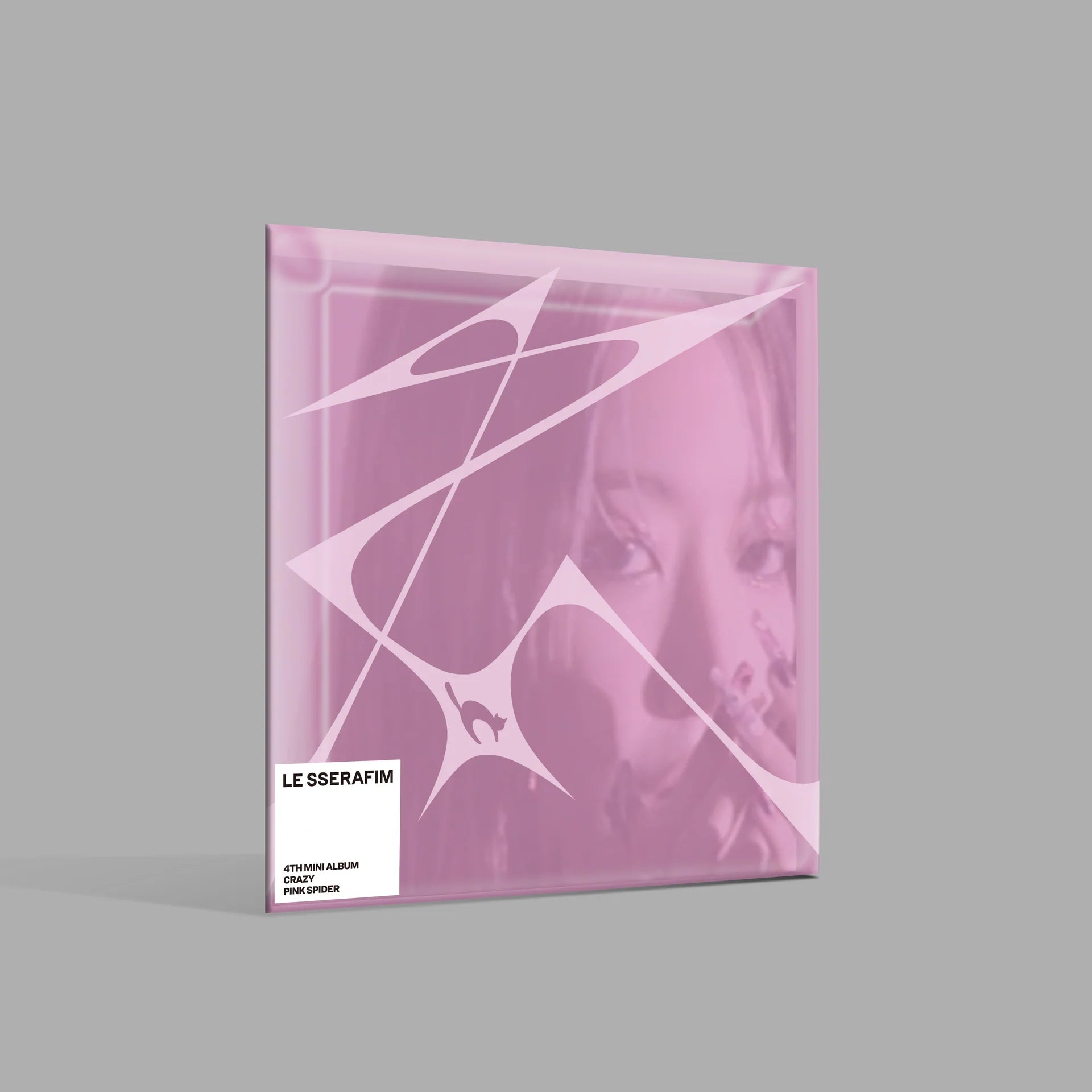 LE SSERAFIM 4th Mini Album CRAZY (COMPACT Version) – album (PINK SPIDER (Sakura) / / ) | HobiEgo