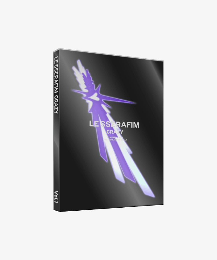 LE SSERAFIM 4th Mini Album CRAZY (hello82 EXCLUSIVE) – album (Vol.1 THUNDERING CEDAR / / ) | HobiEgo