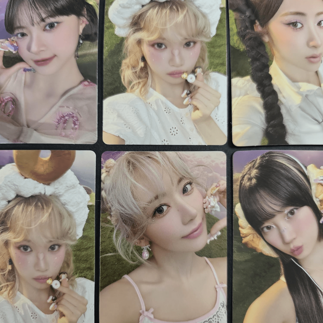 LE SSERAFIM 4th Mini Album CRAZY Pre - Order Benefit Weverse Photocards – Photocards (Kim Chaewon / / ) | HobiEgo
