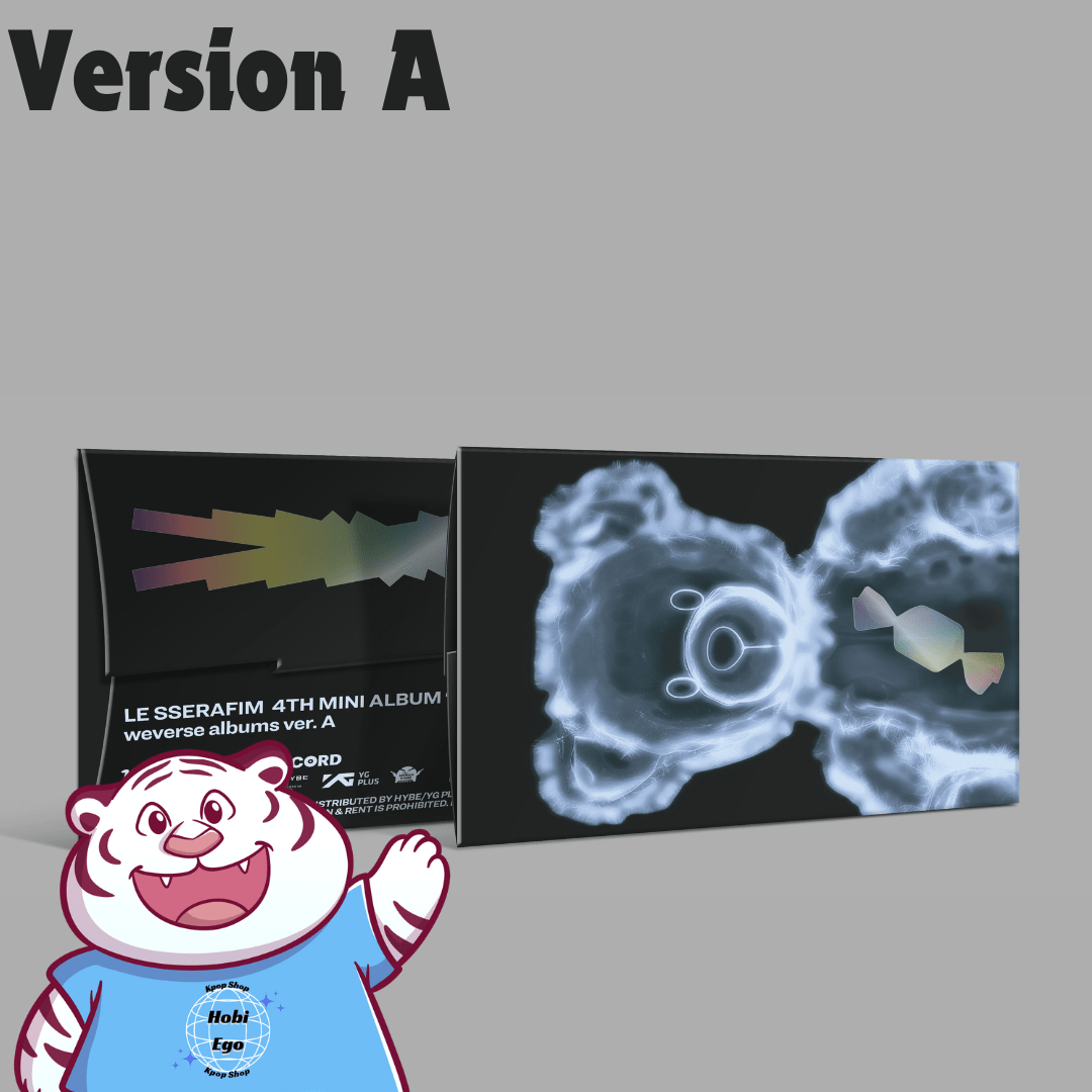 LE SSERAFIM 4th Mini Album CRAZY (Weverse Albums Version) – album (A / / ) | HobiEgo