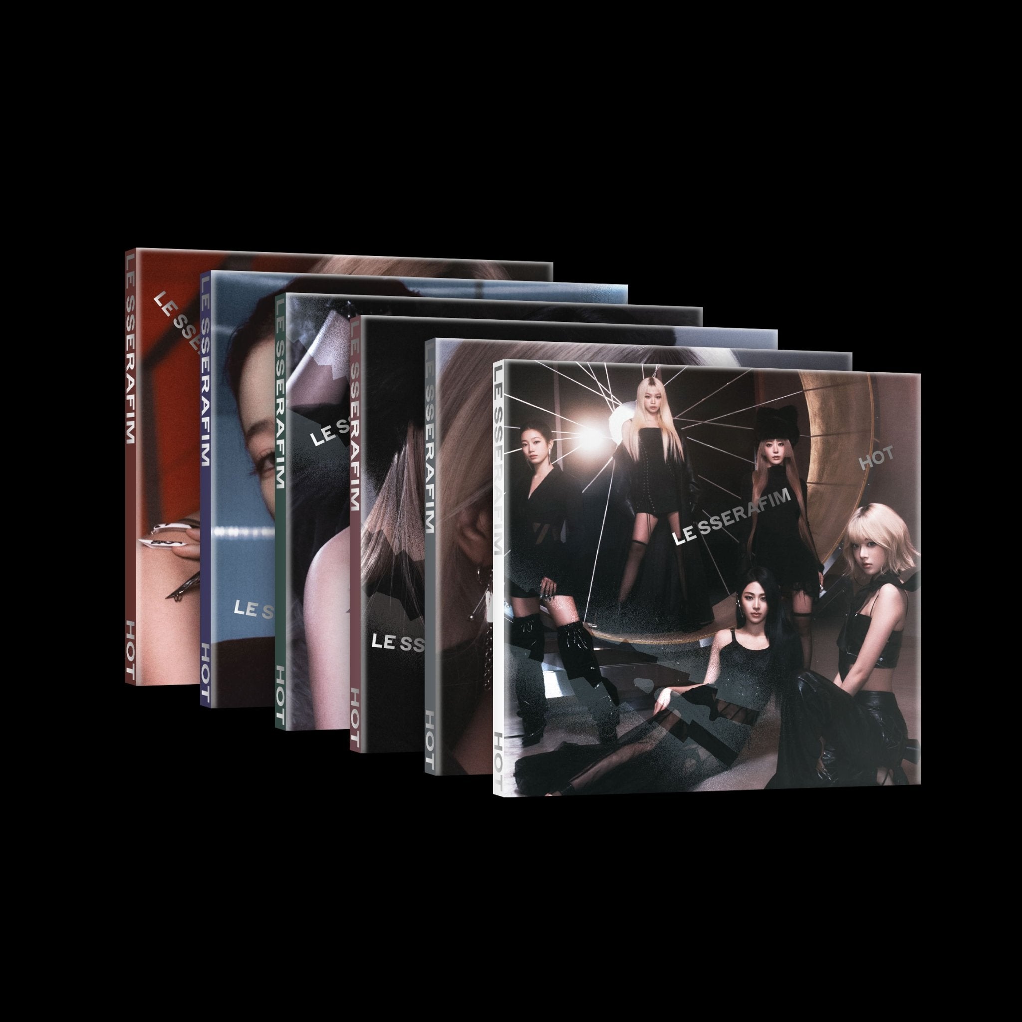 LE SSERAFIM 5th Mini Album HOT (COMPACT Version) – album (Kim Chaewon / / ) | HobiEgo