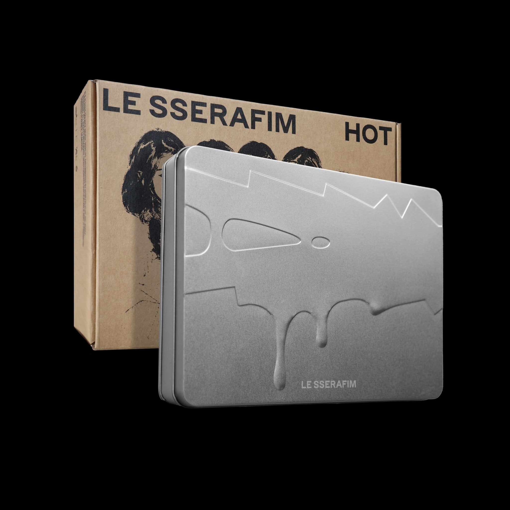 LE SSERAFIM 5th Mini Album HOT (TIN CASE Version) – album ( / / ) | HobiEgo