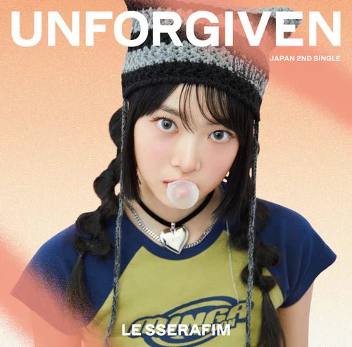 LE SSERAFIM Japan 2nd Single UNFORGIVEN (Member Solo Jacket Edition) – album (Hong Eunchae / / ) | HobiEgo