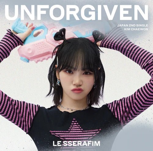 LE SSERAFIM Japan 2nd Single UNFORGIVEN (Member Solo Jacket Edition) – album (Kim Chaewon / / ) | HobiEgo