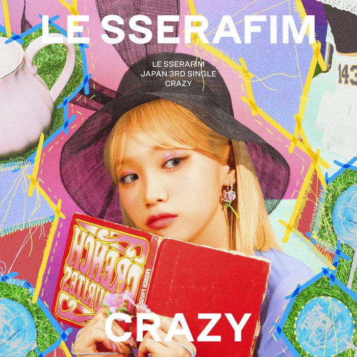 LE SSERAFIM Japanese Album CRAZY (Limited Member Solo Jacket Version) – album (Chaewon / / ) | HobiEgo