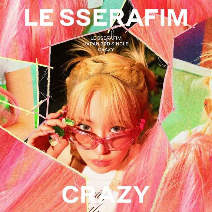 LE SSERAFIM Japanese Album CRAZY (Limited Member Solo Jacket Version) – album (Sakura / / ) | HobiEgo