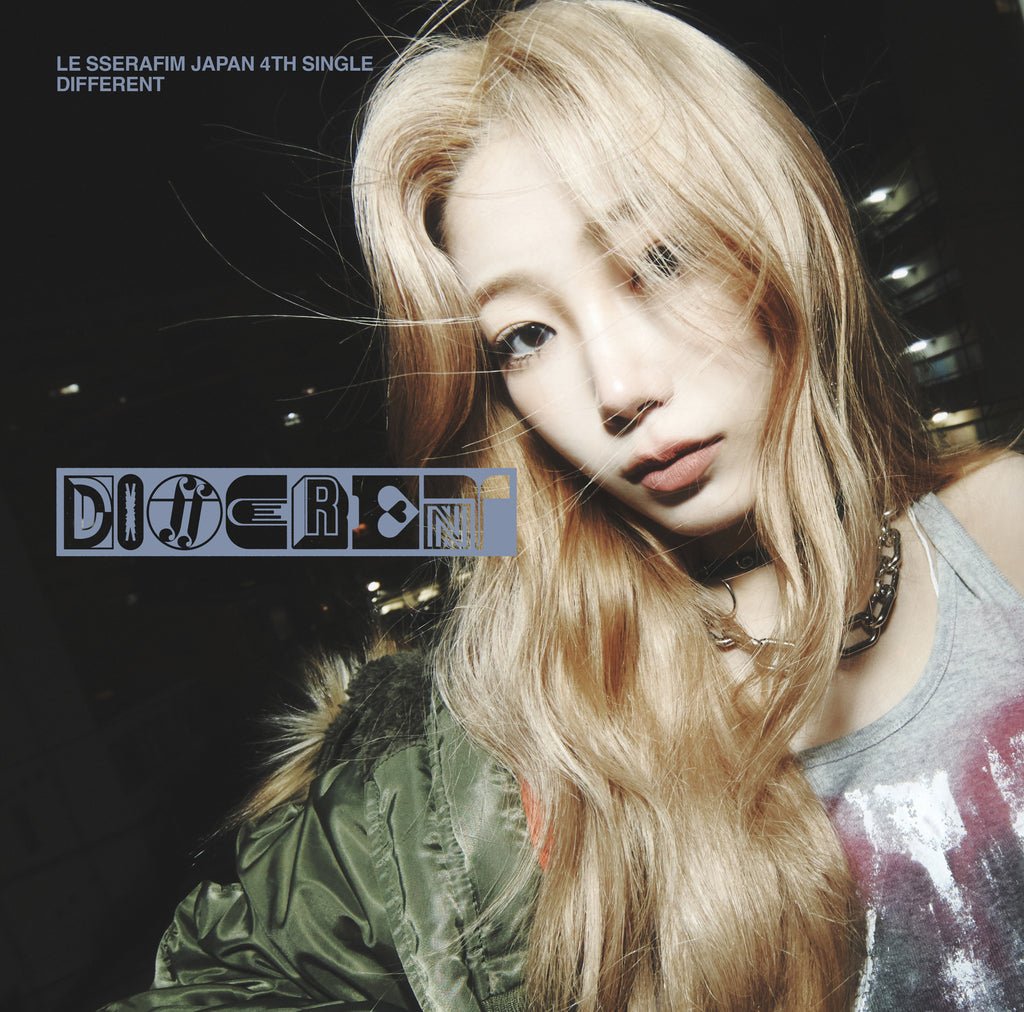 LE SSERAFIM Japanese Album DIFFERENT (Solo Jacket Edition) – album (Kazuha / / ) | HobiEgo