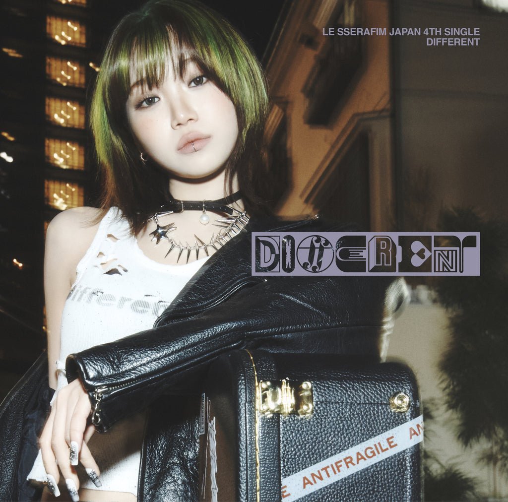 LE SSERAFIM Japanese Album DIFFERENT (Solo Jacket Edition) – album (Kim Chaewon / / ) | HobiEgo