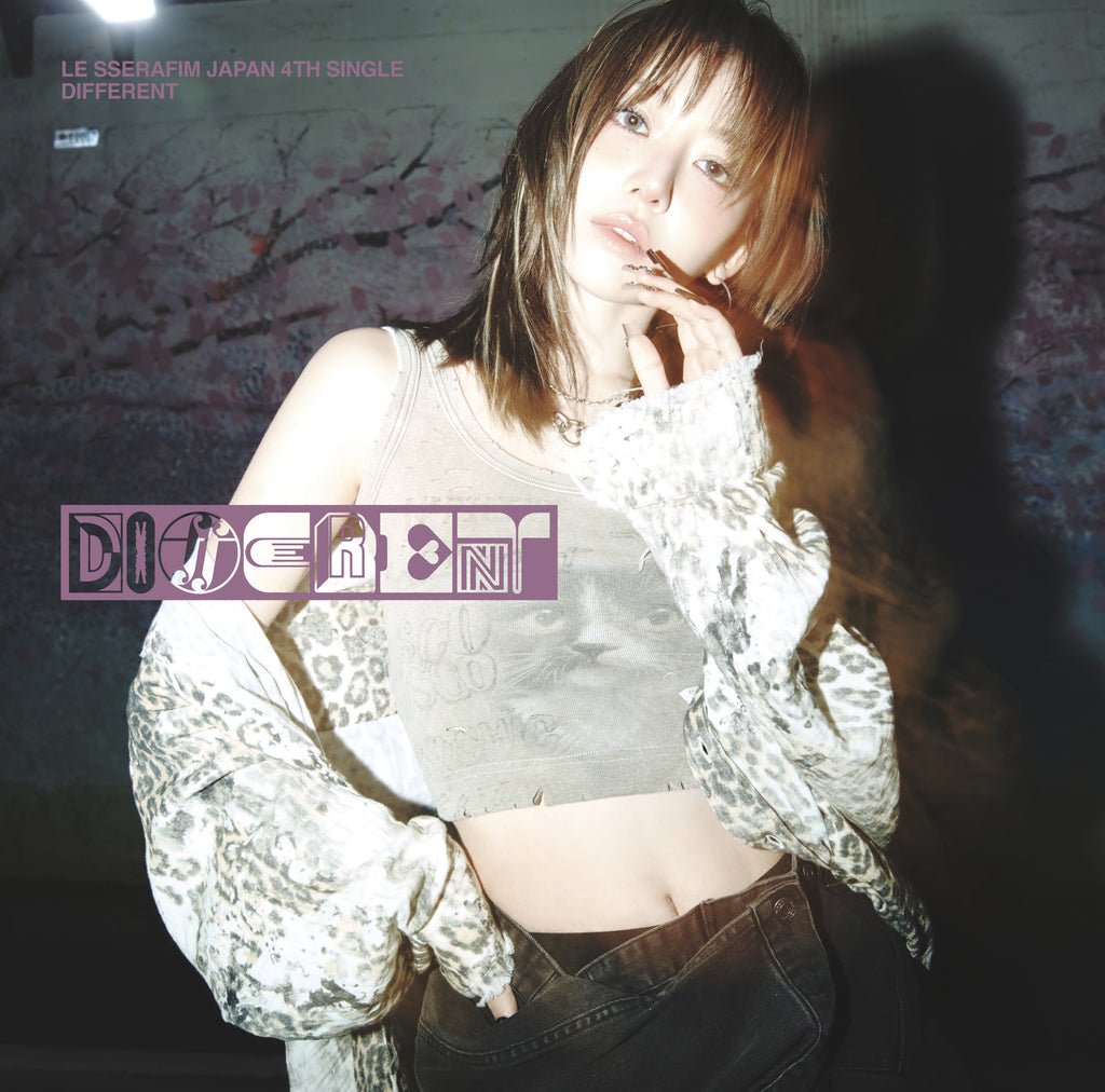 LE SSERAFIM Japanese Album DIFFERENT (Solo Jacket Edition) – album (Sakura / / ) | HobiEgo
