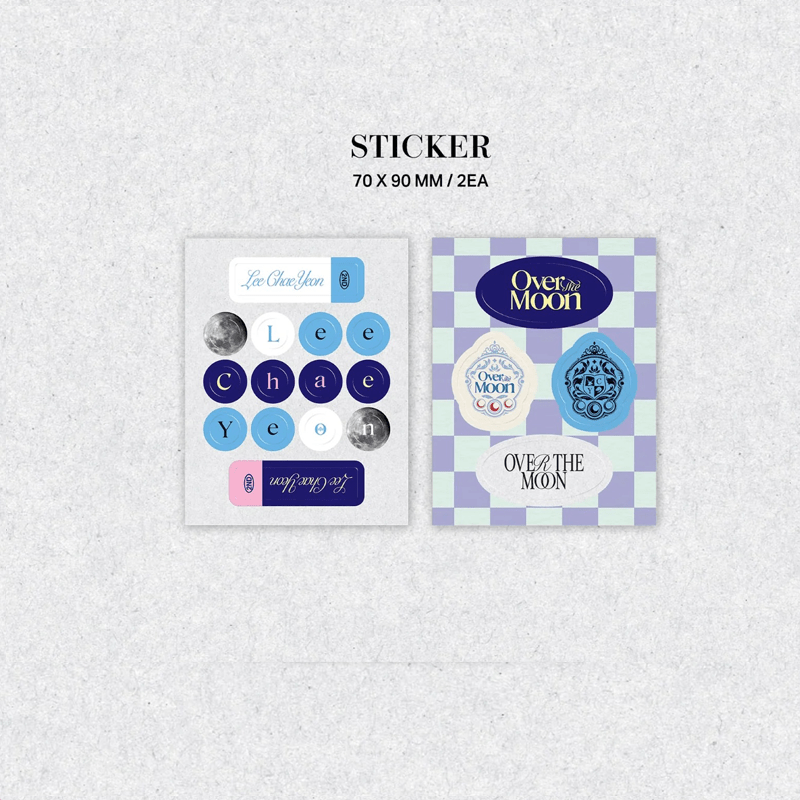 LEE CHAE YEON 2nd Mini Album Over The Moon (POCA ALBUM) – album (Night / / ) | HobiEgo