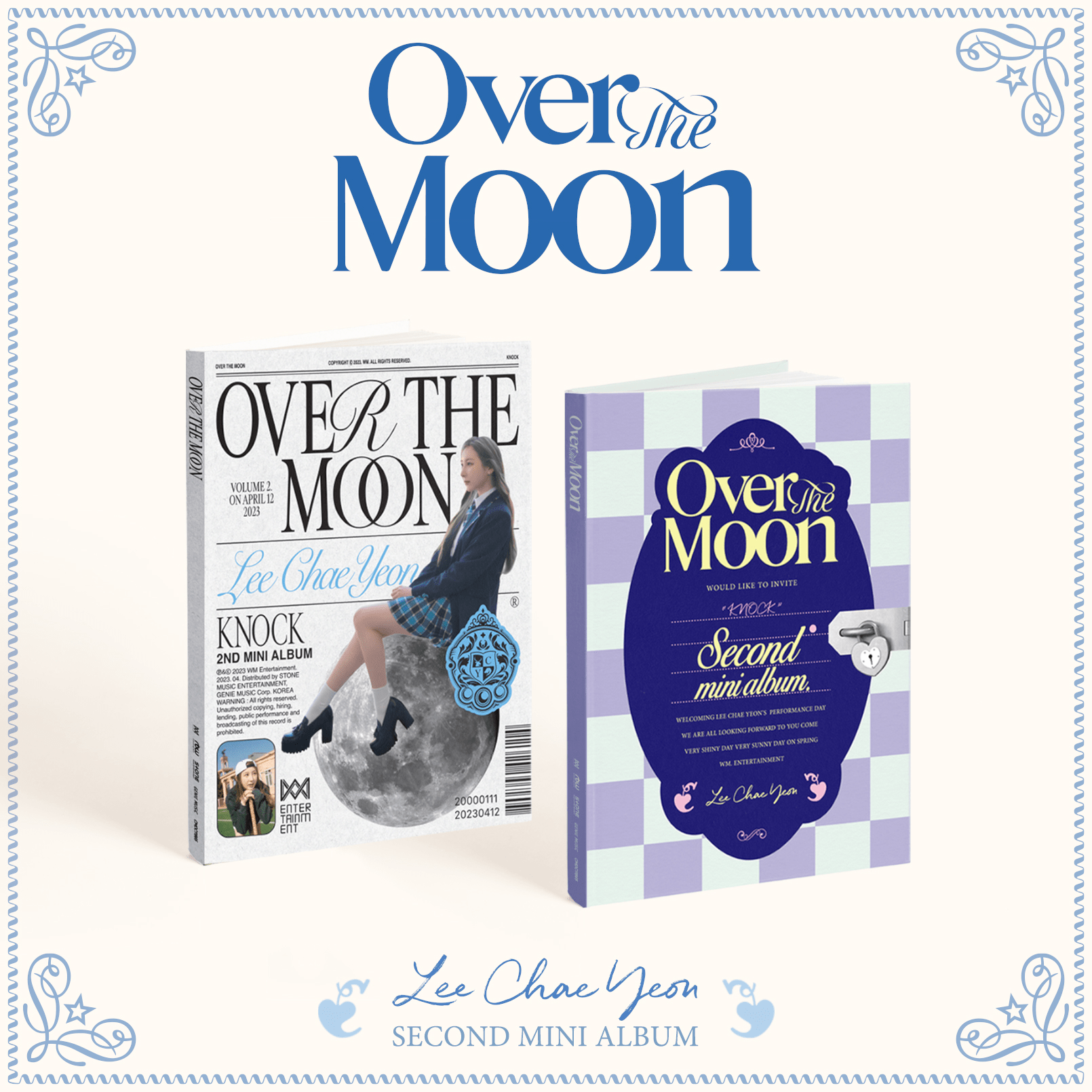 LEE CHAE YEON 2nd Mini Album Over The Moon – album (Day / / ) | HobiEgo