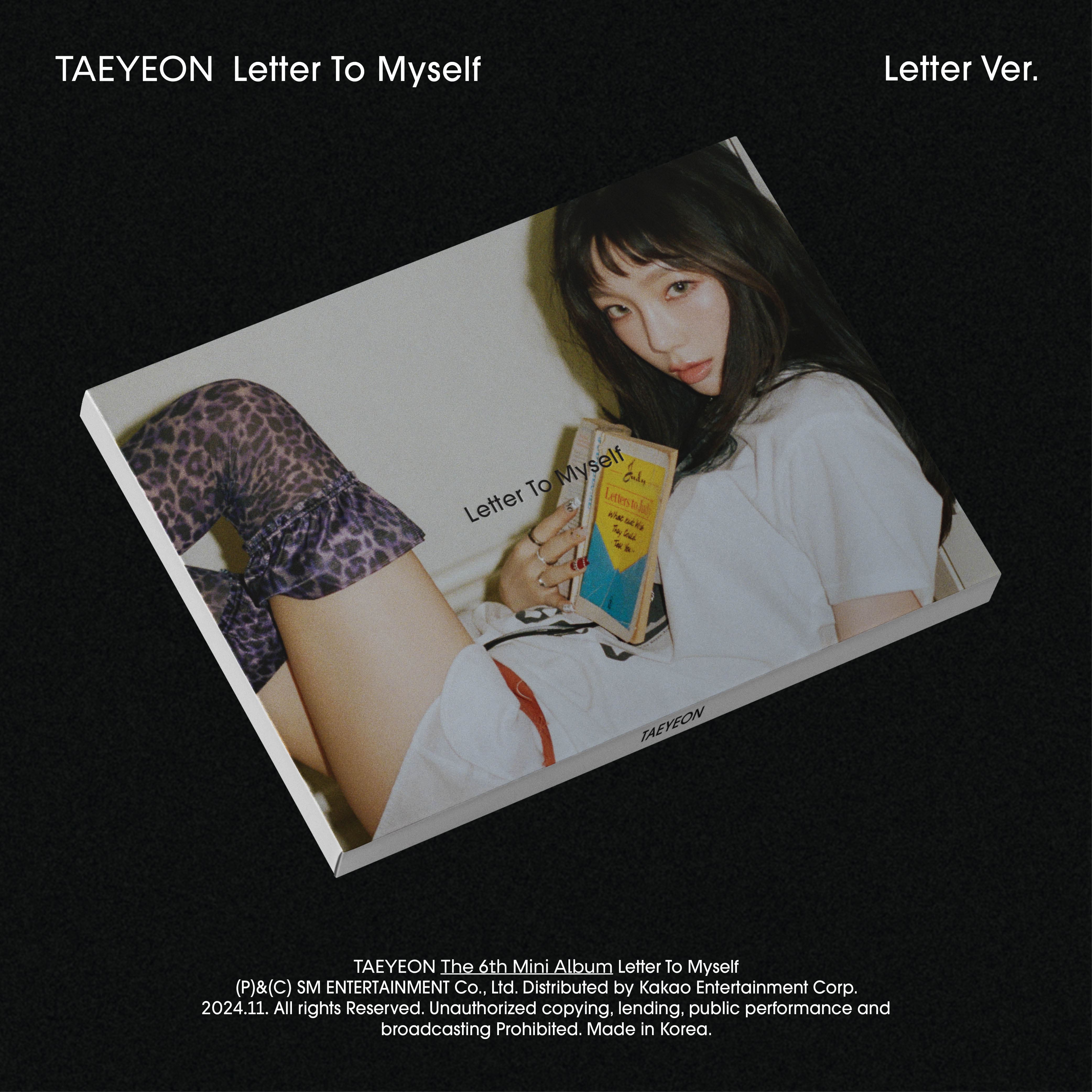 PRE-ORDER TAEYEON 6th Mini Album Letter To Myself (Letter Version)