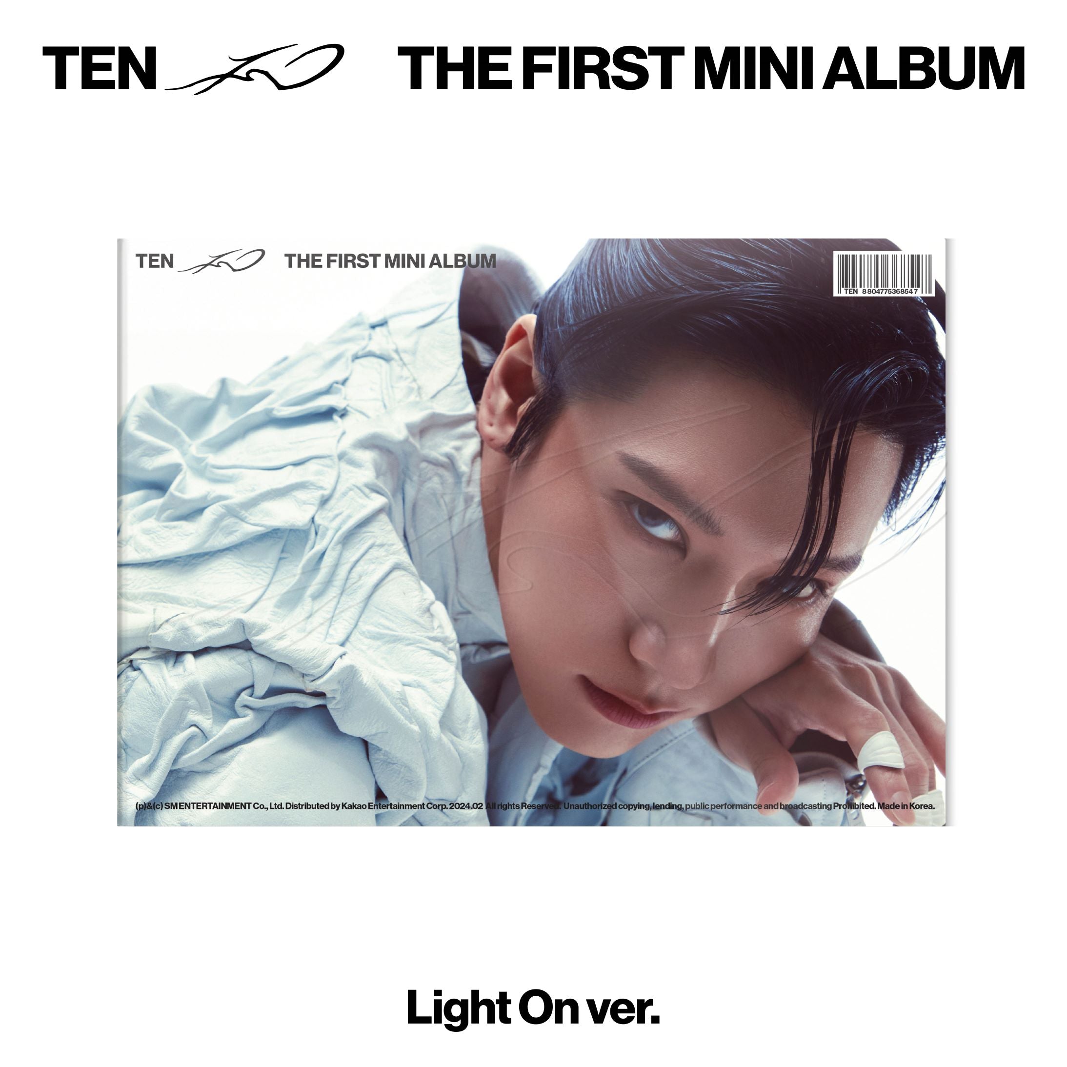 TEN (WayV) 1st Mini Album TEN (Light On Version)