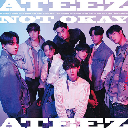 ATEEZ NOT OKAY Japanese Album Limited Edition/ Type A