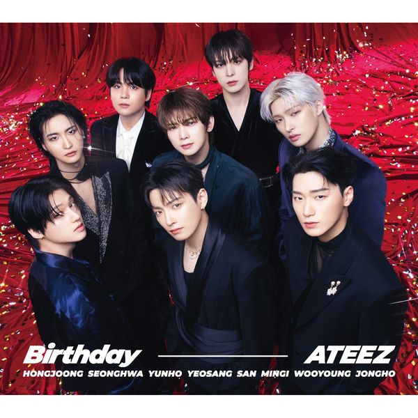 ATEEZ 4th Japanese Single Birthday Limited A + POB Photocard