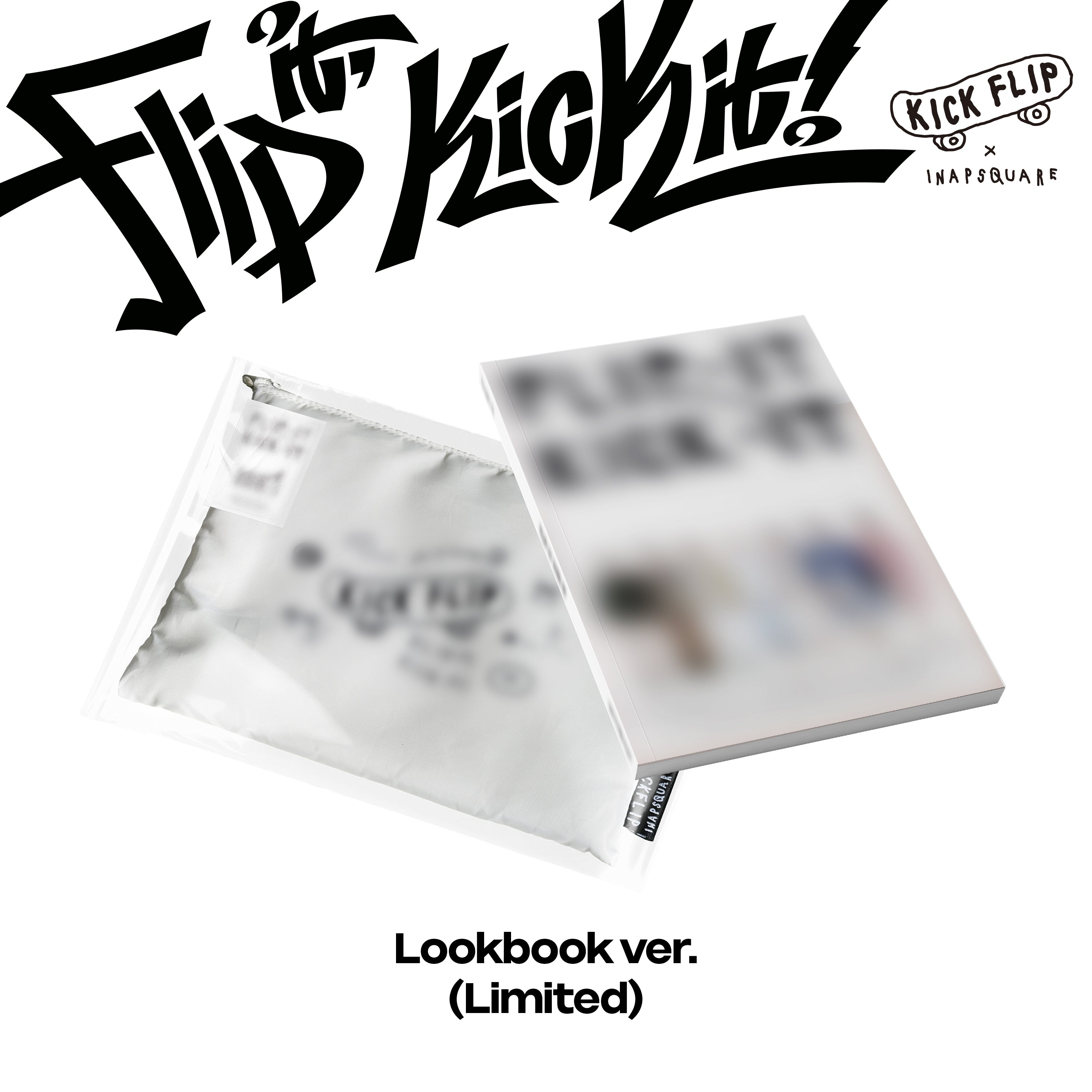 PRE-ORDER KickFlip 1st Mini Album Flip It, Kick It! (Lookbook Limited Version)