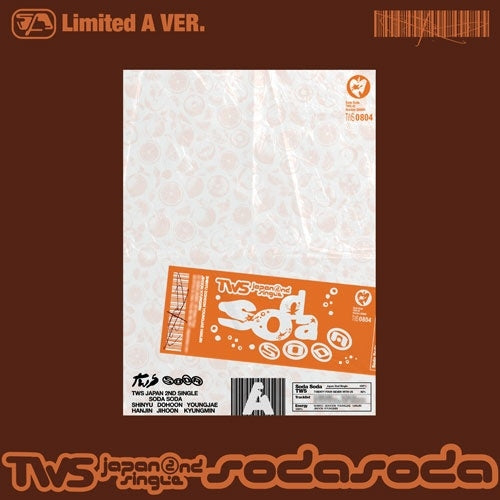 TWS Japanese 2nd Single Album SODA SODA (LIMITED A Version)