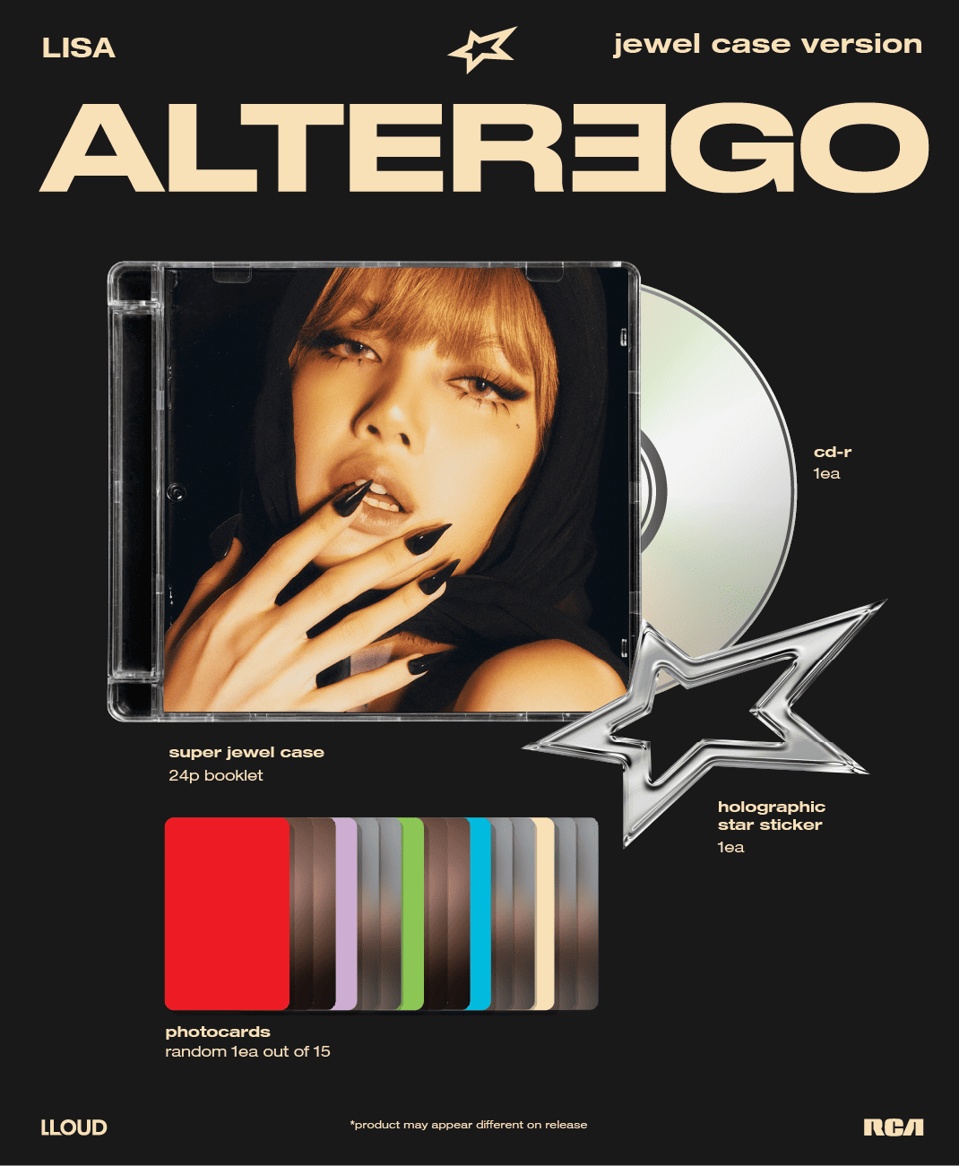 LISA Alter Ego (Jewel Case Version) – album ( / / ) | HobiEgo