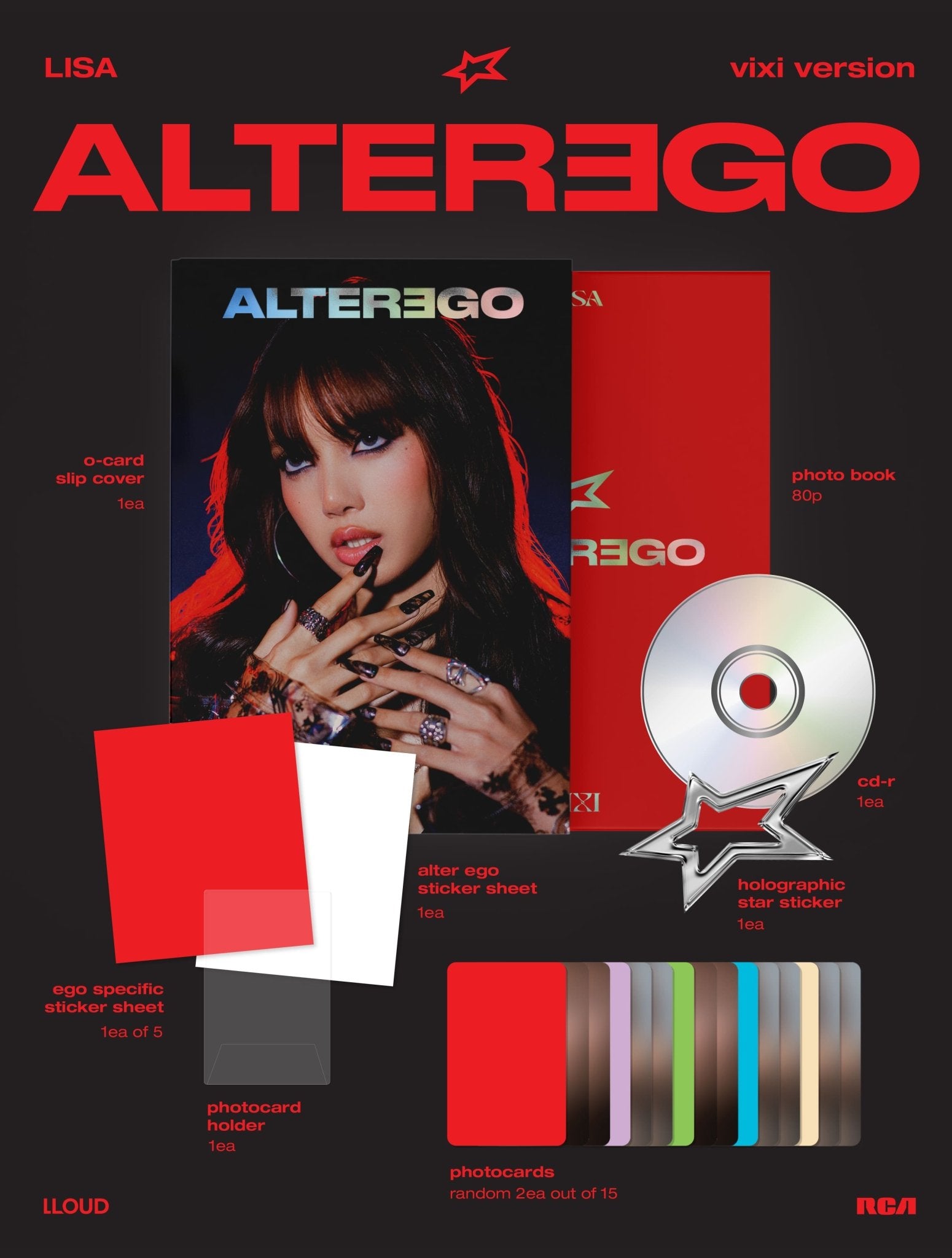 LISA Alter Ego (vixi Version) – album ( / / ) | HobiEgo