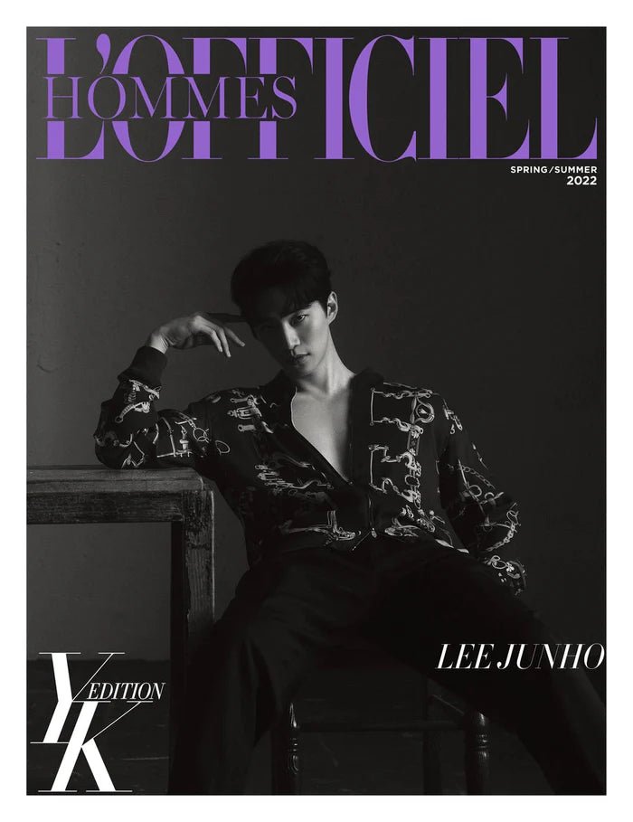 L’OFFICIEL Hommes Spring/Summer 2022 Lee Junho – magazines (A / / ) | HobiEgo