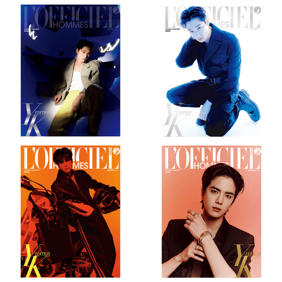 L’OFFICIEL Hommes Spring/Summer 2023 THE BOYZ Juyeon & Younghoon – magazines (A / / ) | HobiEgo