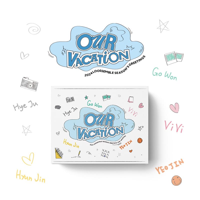 Loossemble 2024 Season's Greetings OUR VACATION – Season's Greetings ( / / ) | HobiEgo