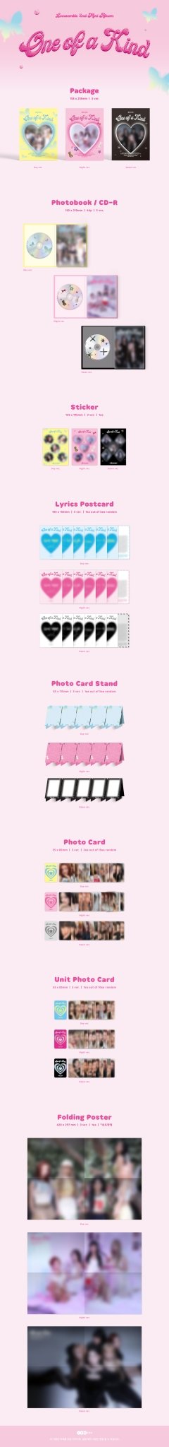 Loossemble 2nd Mini Album One of a Kind – album (Day (YELLOW) / / ) | HobiEgo