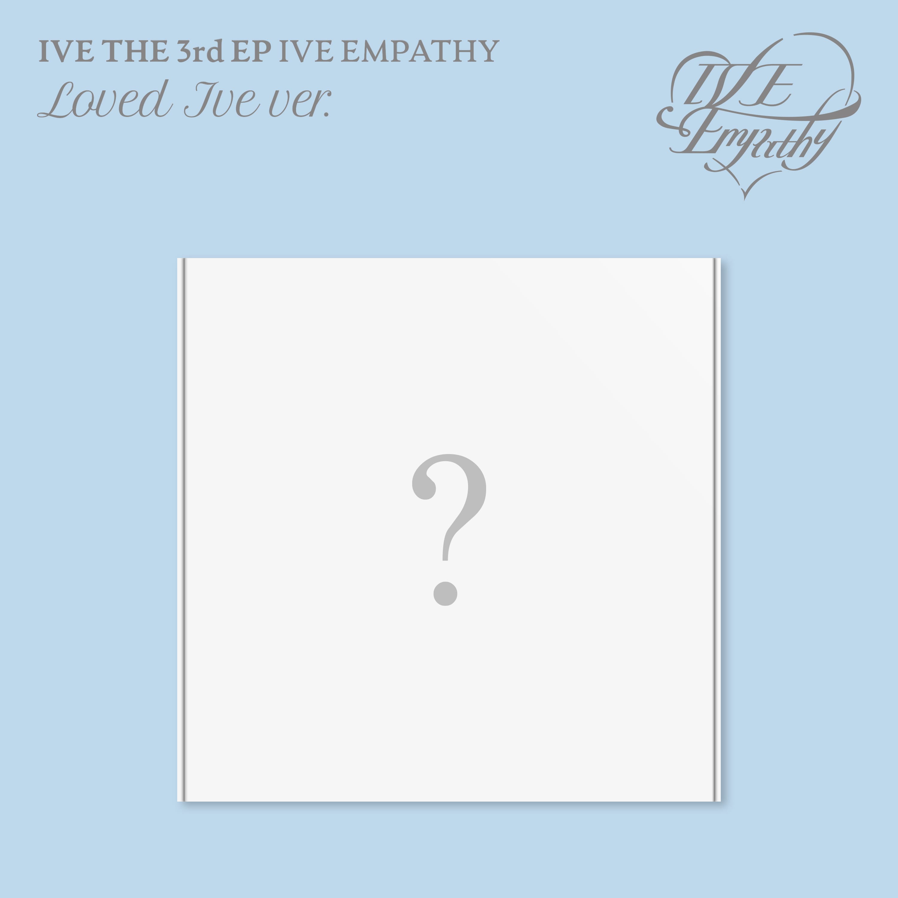 PRE-ORDER IVE 3rd EP Album IVE EMPATHY LOVED IVE (Limited Version)