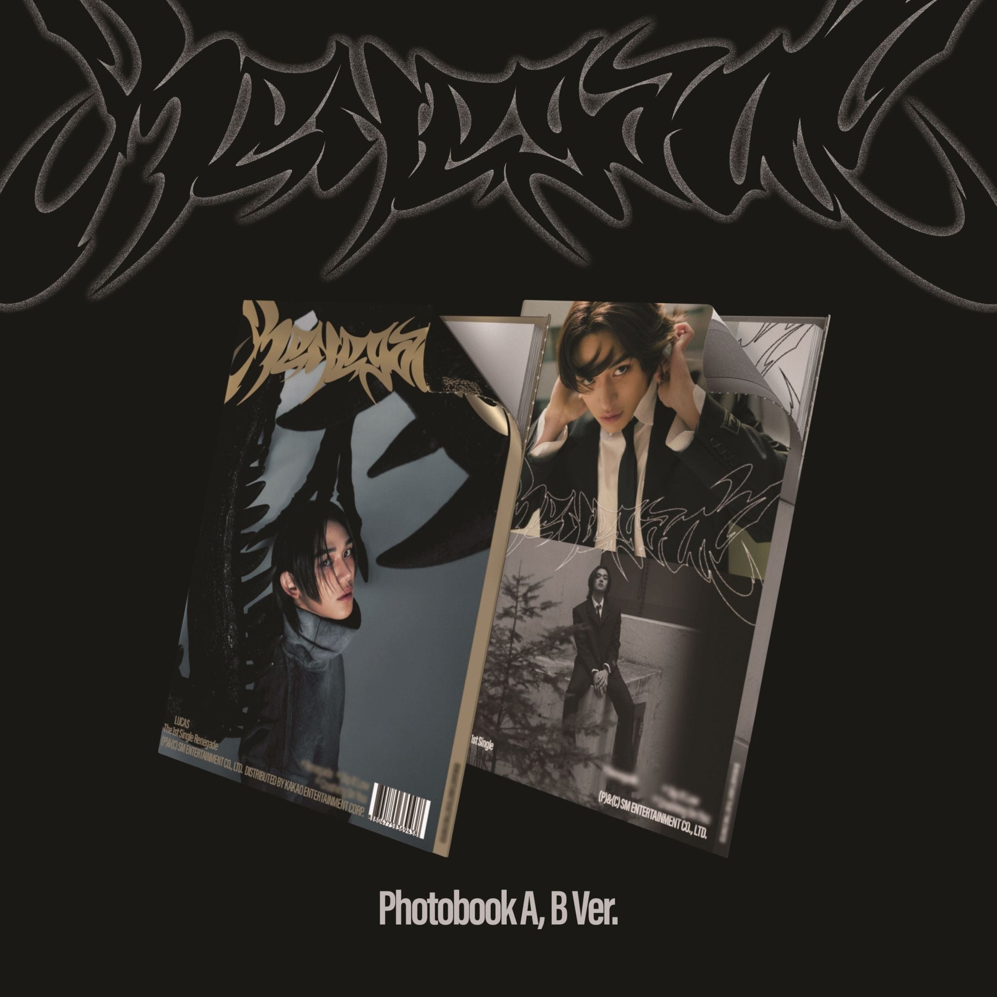 LUCAS 1st Single Album Renegade (Photobook Version) – album (A / / ) | HobiEgo