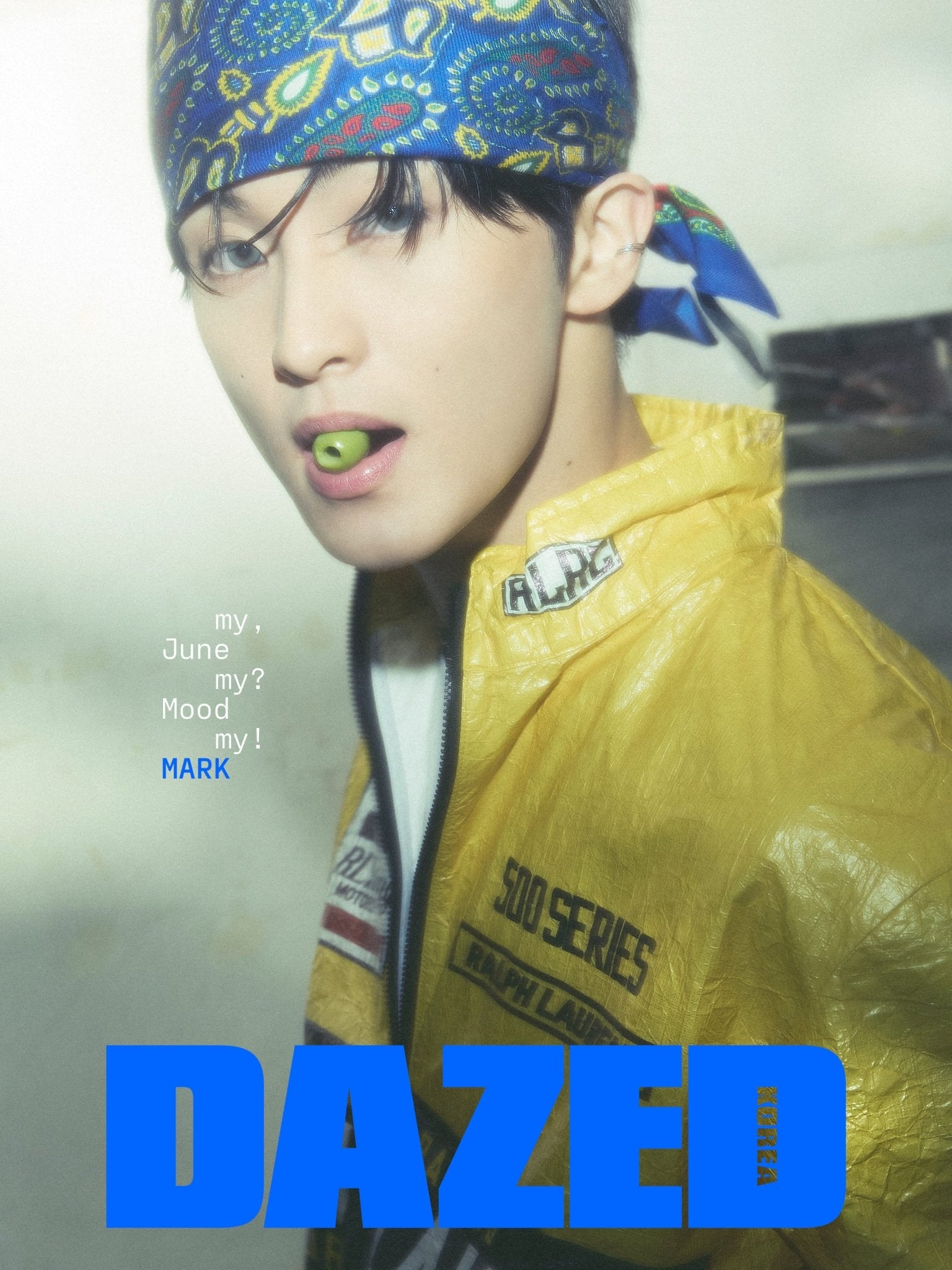 Magazine DAZED June 2025 Cover NCT MARK – magazines (A (BLUE) / / ) | HobiEgo