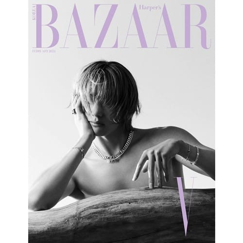 HARPER’S BAZAAR Korea 2024.Feb Cover : BTS V