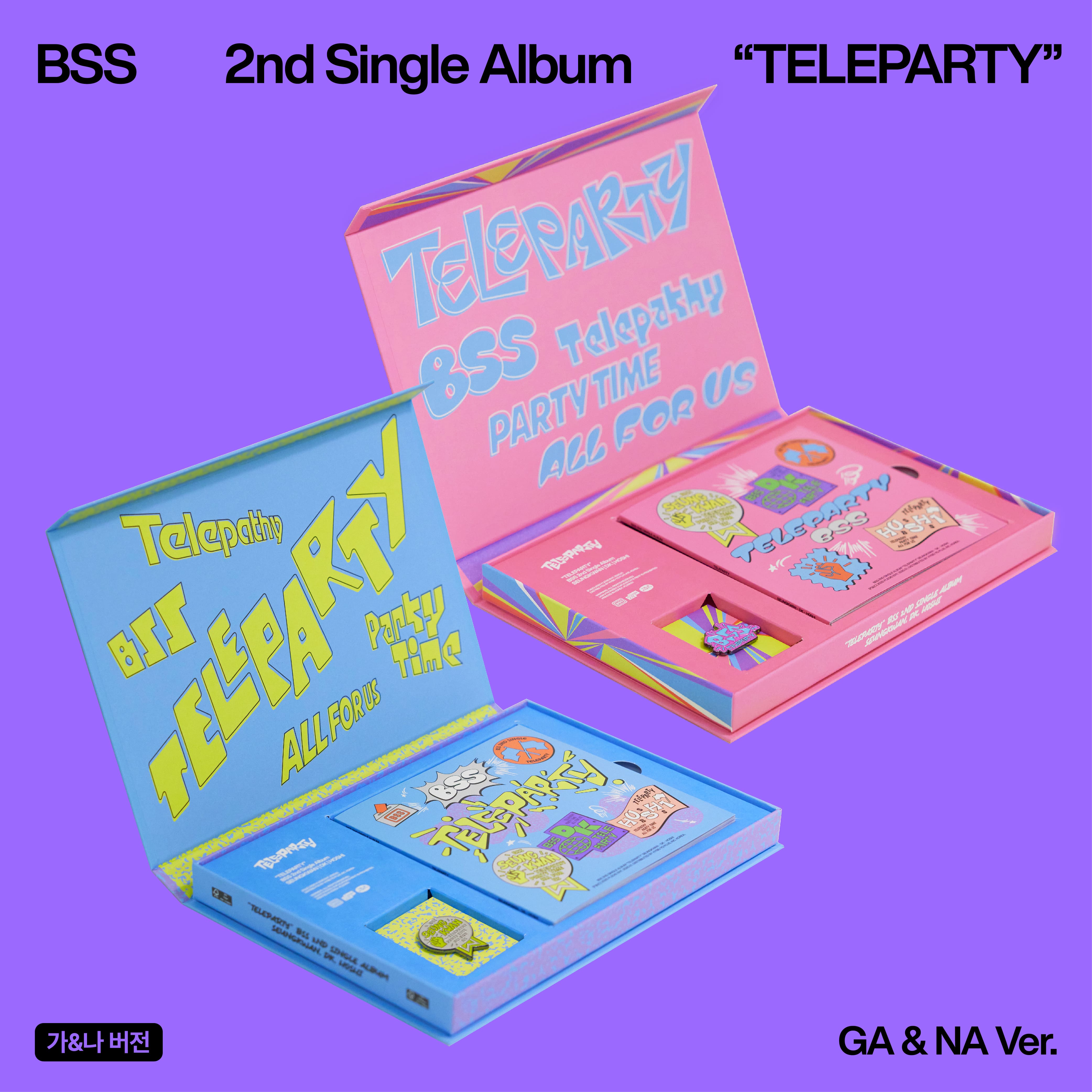 PRE-ORDER BSS 2nd Single Album TELEPARTY