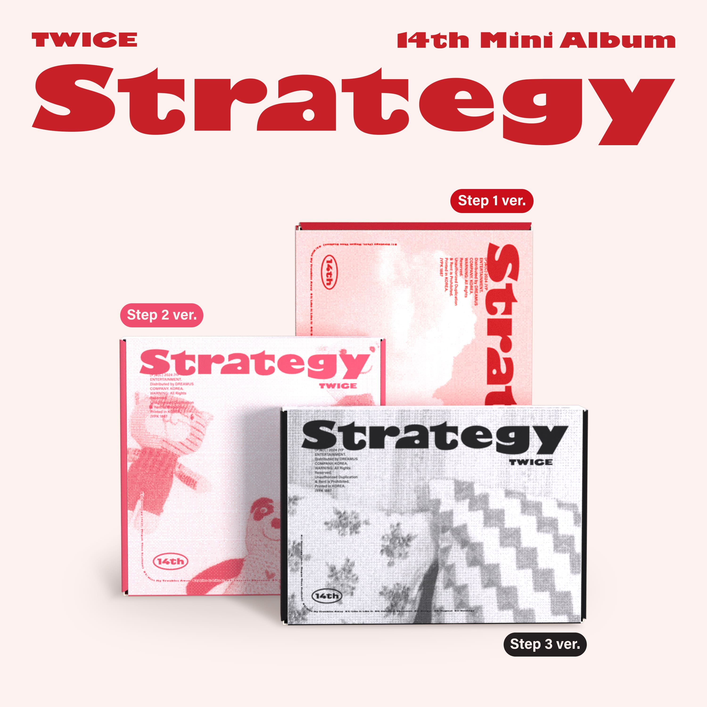 TWICE 14th Mini Album STRATEGY