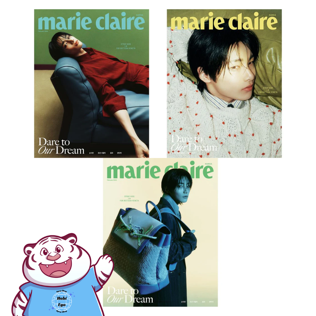 MARIE CLAIRE February 2025 STRAY KIDS I.N