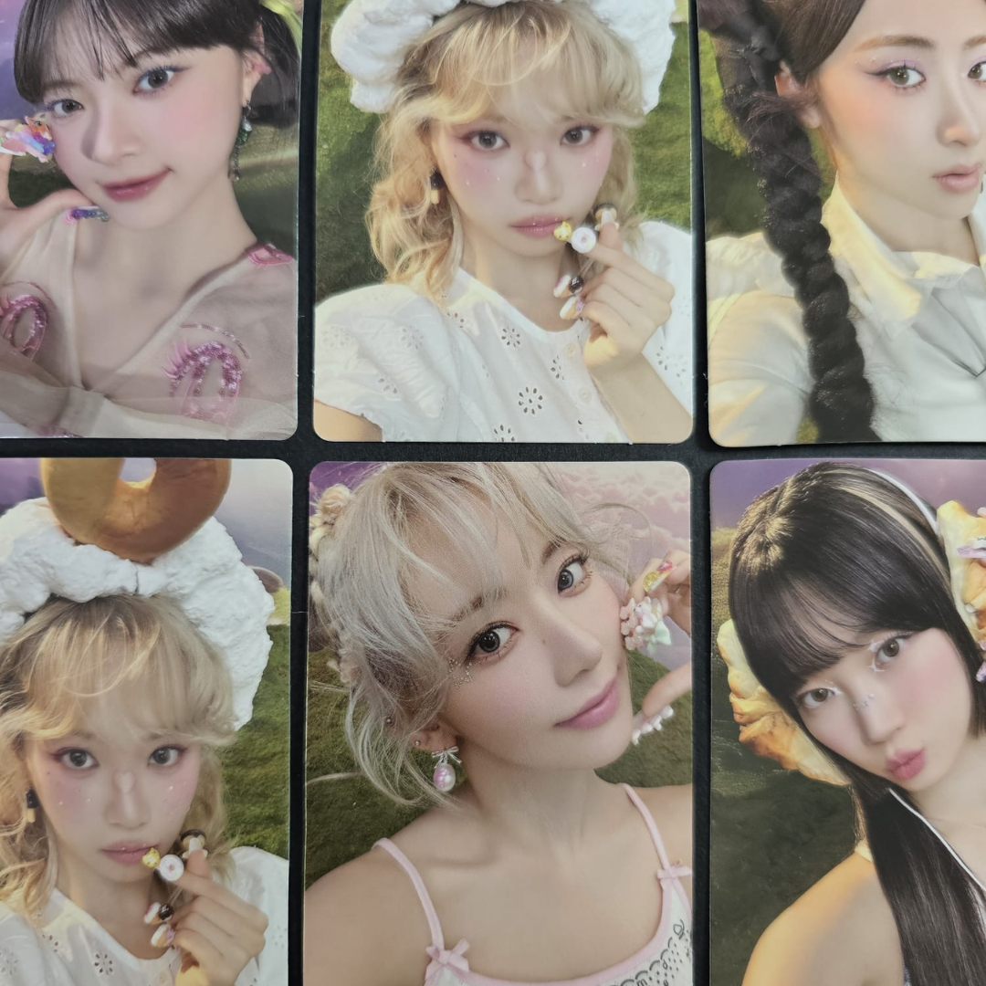 LE SSERAFIM 4th Mini Album CRAZY Pre-Order Benefit Weverse Photocards