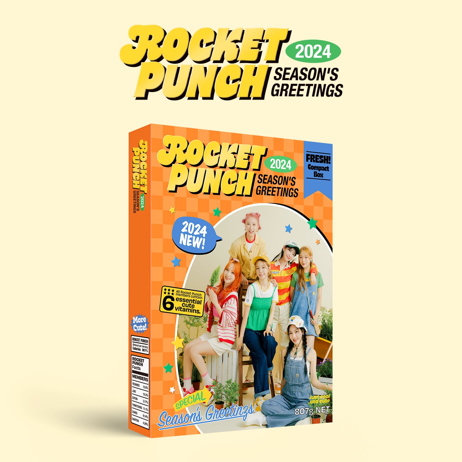Rocket Punch 2024 Season's Greetings + POB Photocard